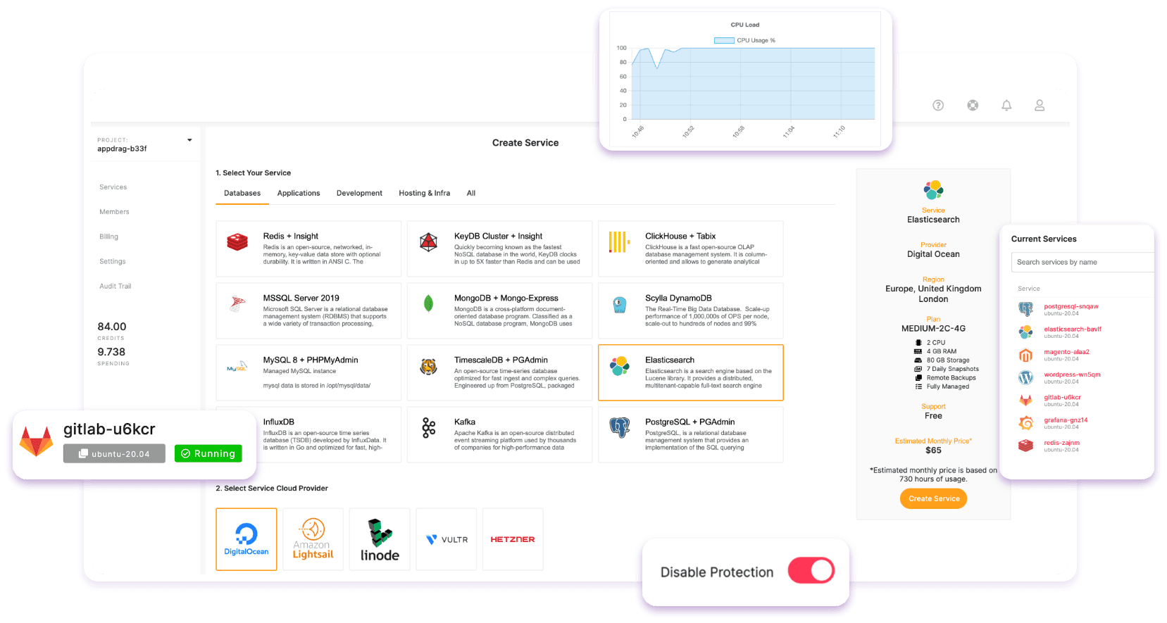 managed-service-dashboard